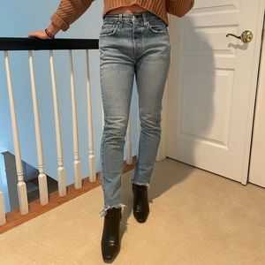 Levi’s 501 High rise Skinny Jeans